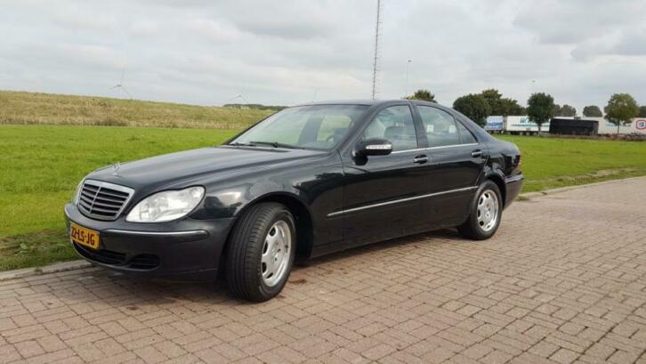 Mercedes S-Klasse 3.2 CDI S320 AUT 2003 Zwart