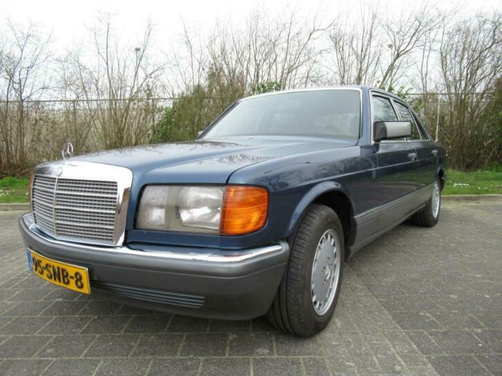 Mercedes S-Klasse 5.0 500 SE AUT 1986 Blauw