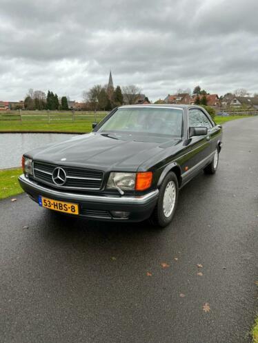 Mercedes S-Klasse 5.6 560 SEC AUT 1992 199 blauwzwart