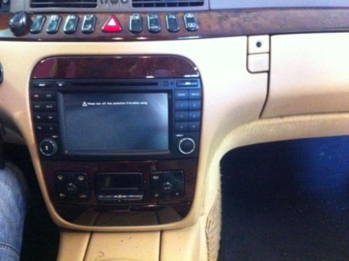 Mercedes S klasse navigatie ,bluetooth,dvd
