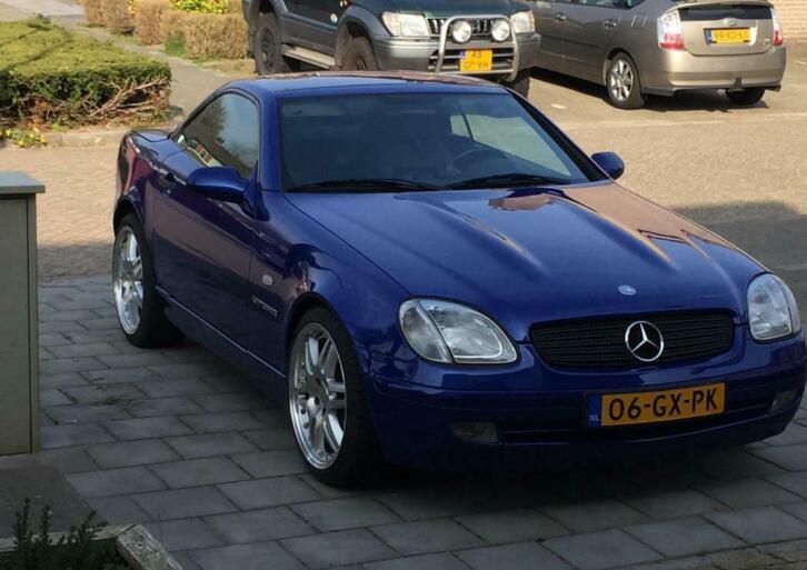 Mercedes SLK-Klasse 2.3 Slk230 Kompr Roadster 1998 Blauw