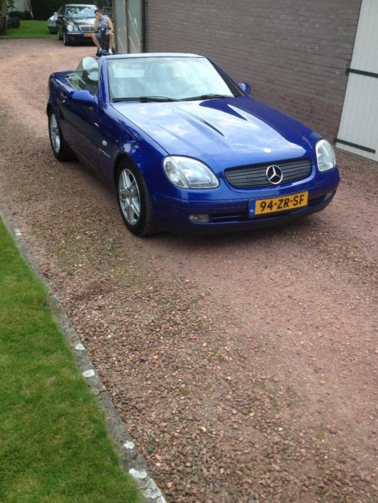 Mercedes SLK-Klasse 2.3 Slk230 Kompr Roadster AUT 1999 Blauw
