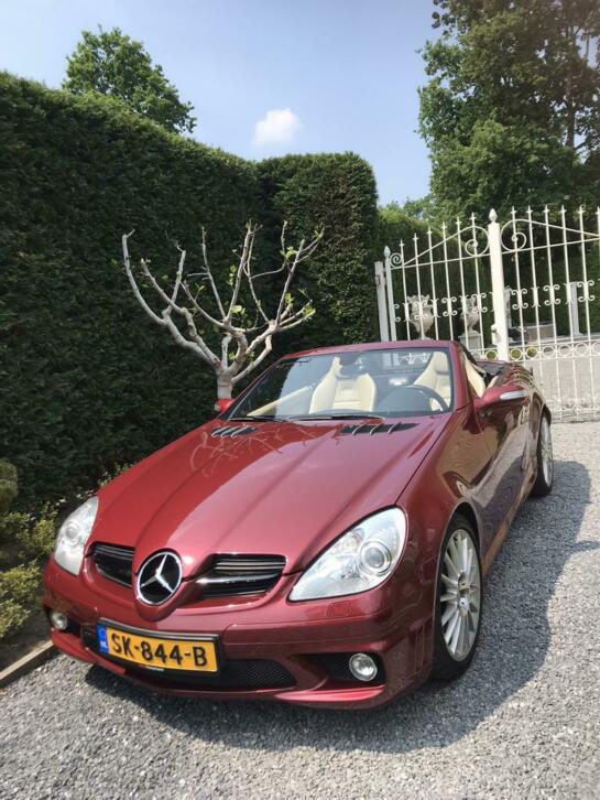 Mercedes SLK-Klasse 5.5 Slk55 AMG Roadster AUT 2005 Rood