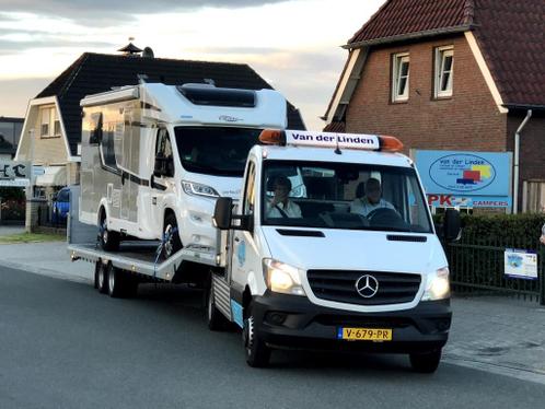 Mercedes Sprinter 519 BE combi met Veldhuizen trailer