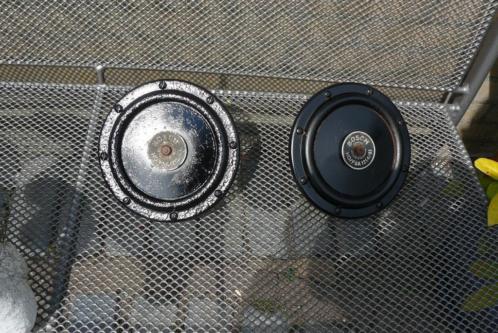 Mercedes twee stuks12 volt claxon ponton en sl