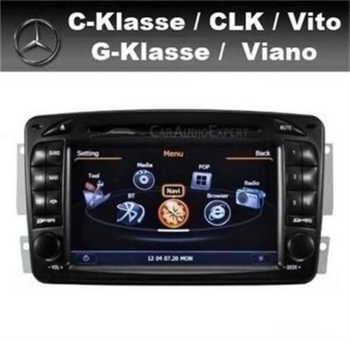 Mercedes Viano Sprinter C-Klasse radio navigatie Bluetooth