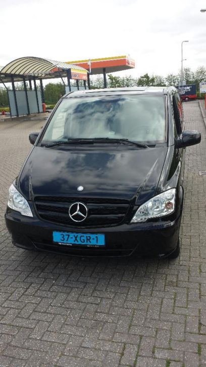Mercedes Vito (lang) 2.2 113 CDI L 4X4 AUT 2012 Zwart, 8p