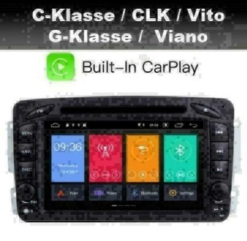 Mercedes Vito Viano C Klasse navigatie android 11 wifi dab