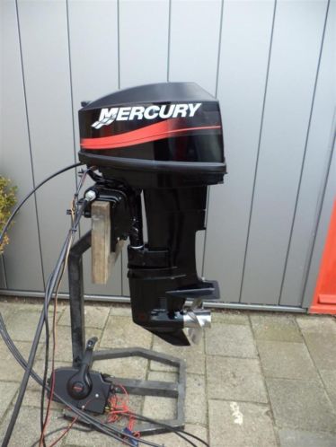 Mercury 25 pk 2 takt kortstaart afst bed,in nieuwstaat