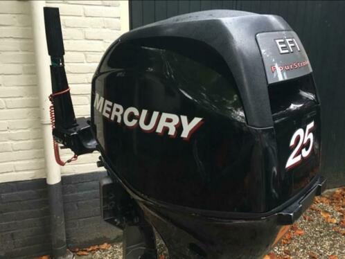 Mercury 25 PK viertakt EFI injectie  langstaart