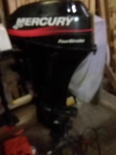 mercury 4 takt angstaart 25 pk met afstandbediening 