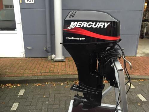 Mercury 40 pk 4 takt, EFI, Powertrim, compleet vaarklaar 