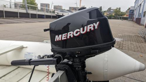 Mercury 4PK motor, vier-takt (kortstaart) met rubberboot