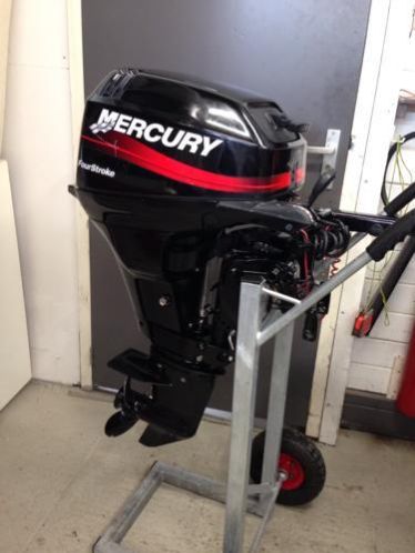 Mercury 9.9 pk 4-takt kortstaart nette motor