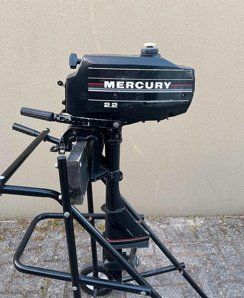 Mercury buitenboordmotor  nieuwe rubberboot