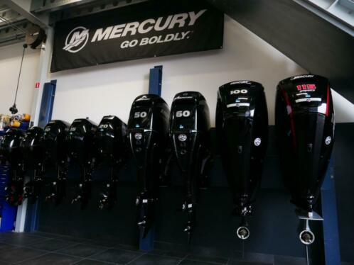 Mercury motoren uit voorraad leverbaar met 5 jaar garantie