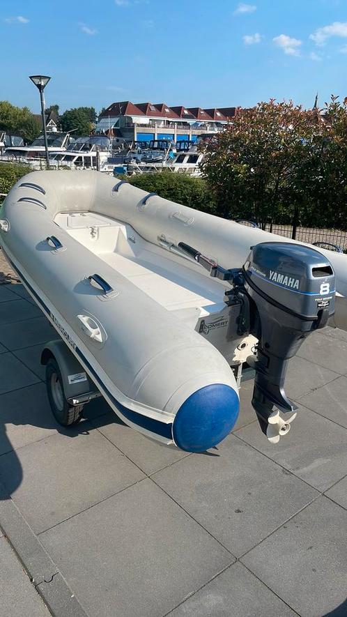 Mercury Rib met 8pk Yamaha