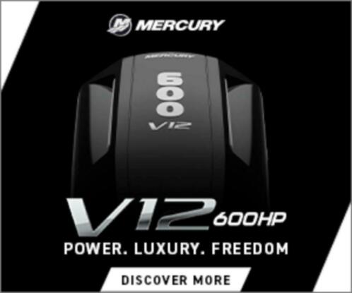 Mercury Verado V12 600 PK Buitenboordmotor