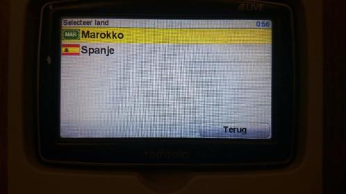 Met 2 gb spanje, marokko west  centrale eu tomtom xl live