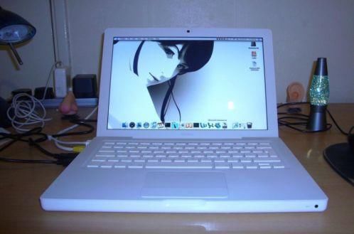 Met NIEUWE ACCU MacBook White 13 M.OfficeNIEUWE oplader