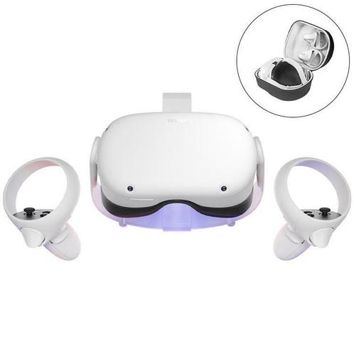 Meta Quest 2 128GB met Travel Case  All-In-One VR Headsets