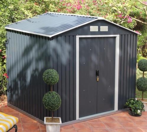 Metalen berging schuur tuinhuis 257 x 257 x 202 TOPPER