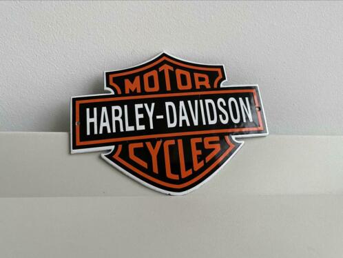Metalen Harley Davidson plaat