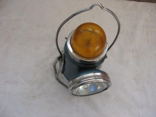 metalen pechlamp uit de jaren 60
