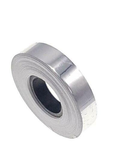 Metallic tape zilver 12.5mm