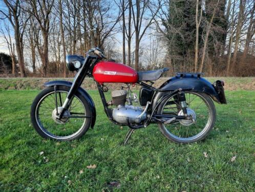 MI-VAL 125 oldtimer motorfiets met papieren motor classic