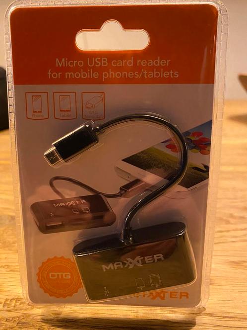Micro usb card reader (Nieuw)