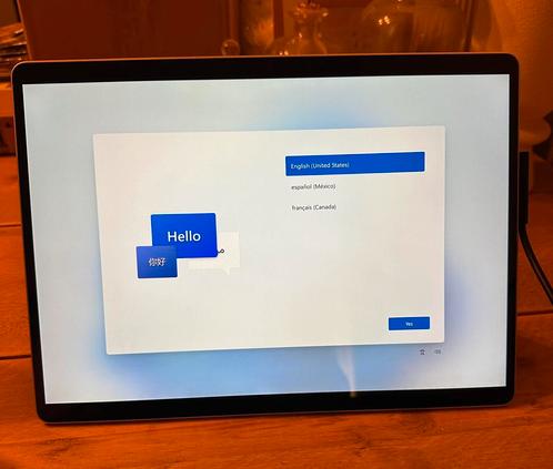 Microsoft 13 Surface Pro X Tablet SQ1-8 GB-256 GB Nieuw