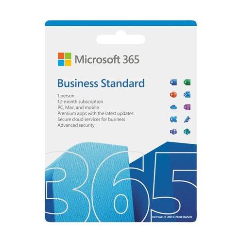 Microsoft 365 Business Standard doosje van  142 NU  99