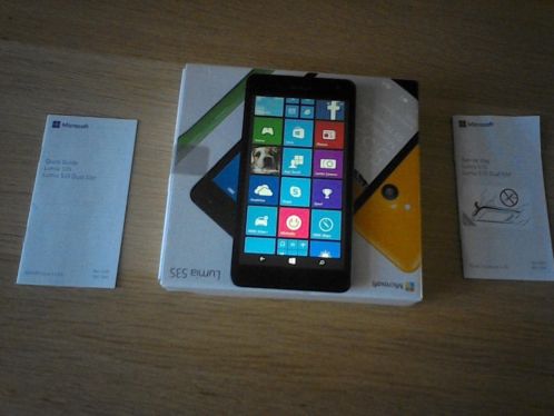 Microsoft Lumia 535 mobile telefoon nieuw zwart