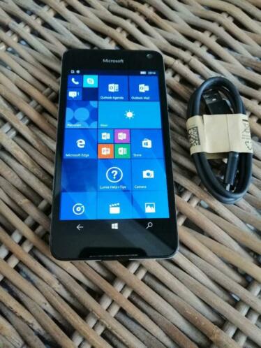 Microsoft Lumia 650 Zwart - 16GB - OLED - Gratis Verzending