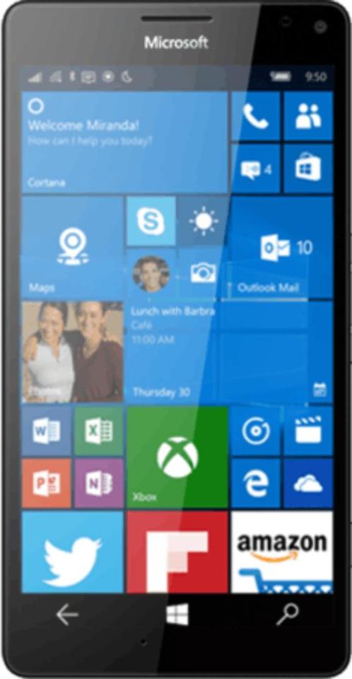 Microsoft Lumia 950 XL Zwart