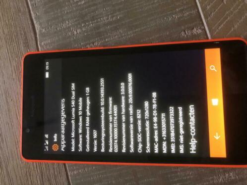 Microsoft (Nokia) Lumia 540