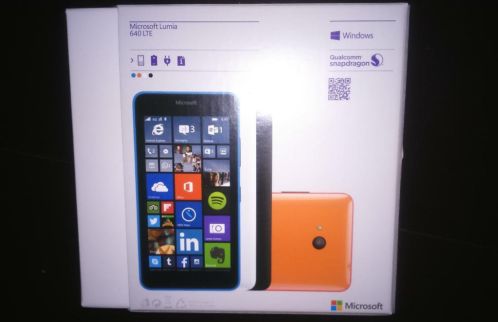 Microsoft Nokia Lumia 640 LTE 4G nieuw met garantie 8GB