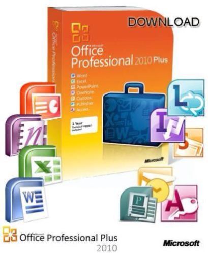 Microsoft Office 2010 pro en 2013 64 bit  met spoed