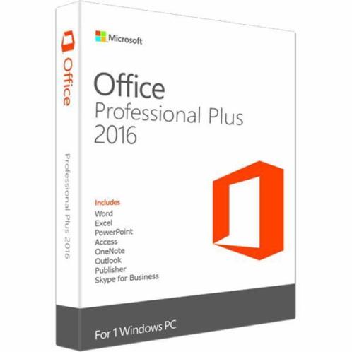 Microsoft Office 2016 Professional Plus VAN 269 NU 39.95