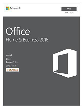 Microsoft Office 2016 Thuisgebruik en Zelfstandigen MAC