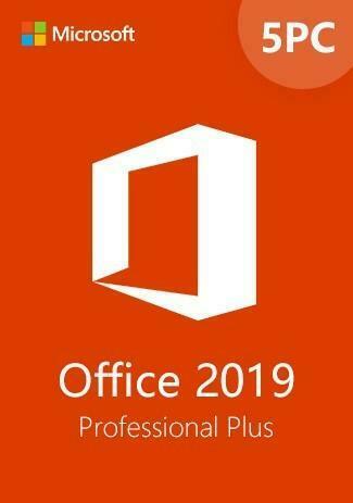 Microsoft office 2019 5 pc