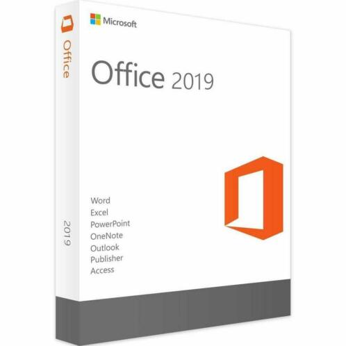 Microsoft Office 2019 Pro Plus  Direct geleverd