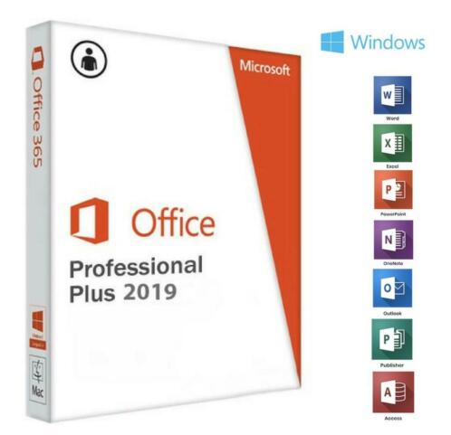 Microsoft Office 2019 Pro Plus Licentie Key Code 3264 Bits