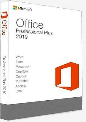 Microsoft Office 2019 Professional Plus  Origineel NL