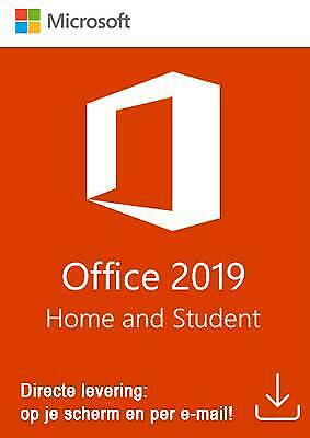 Microsoft Office Home amp Student 2019 (Digitaal per mail)