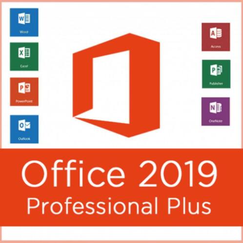 Microsoft Office Pro Plus Licentie 2019 ONBEPERKT