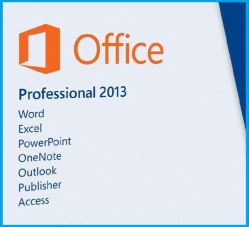 Microsoft Office Professional 2013 met Licentiecode