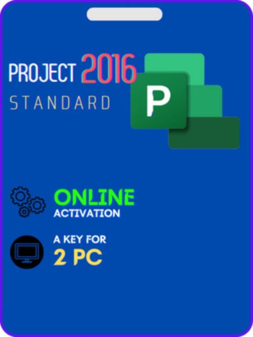 Microsoft Project 2016 Standard (2PC)