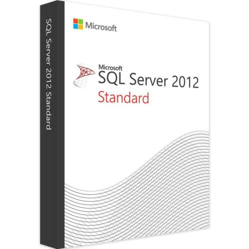 Microsoft SQL Server 2012 Standard (2 Core) - Nieuw amp Orgine